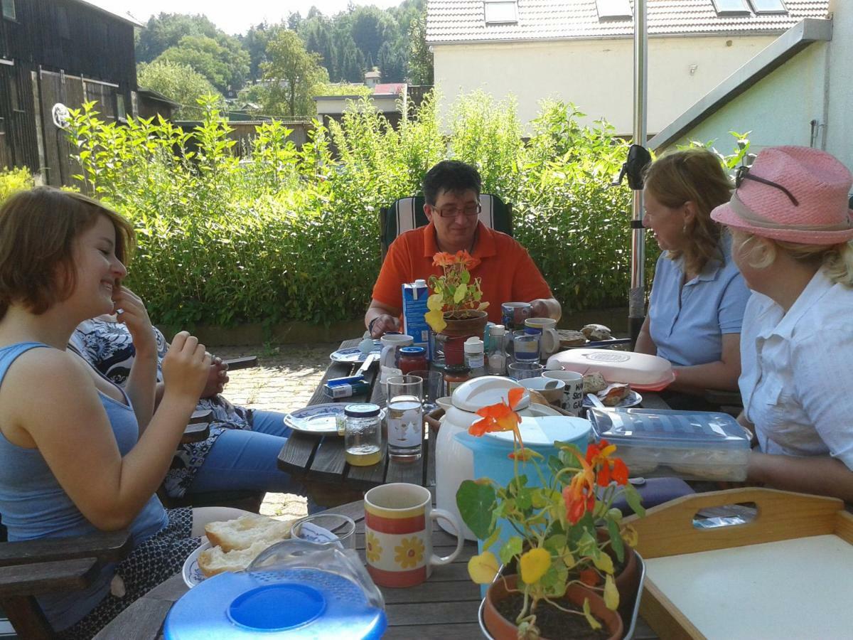 Ferienwohnungen Hering Kleingiesshubel Buitenkant foto